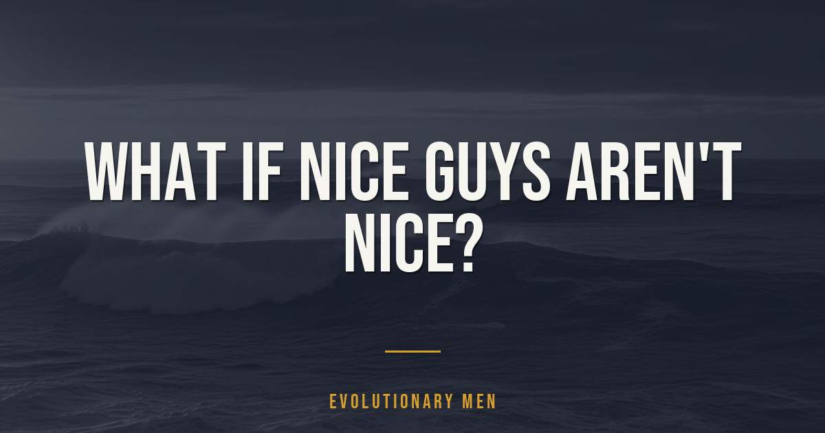 What if nice guys aren't nice?
